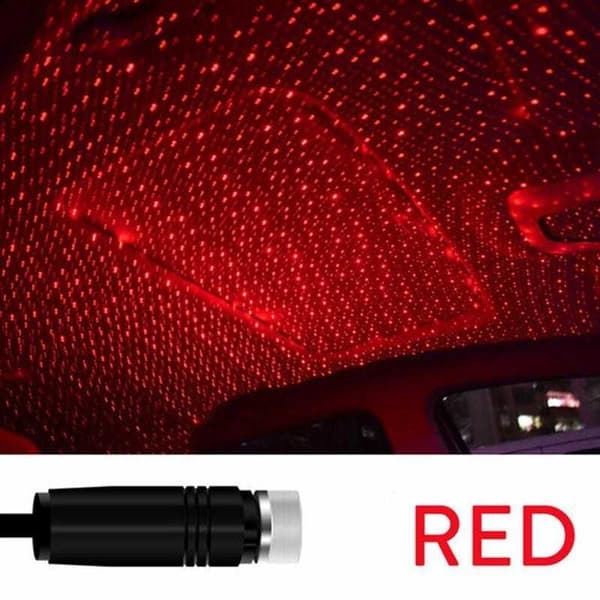 Bärbar USB LED Rymdprojektor