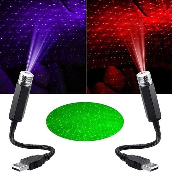Bärbar USB LED Rymdprojektor