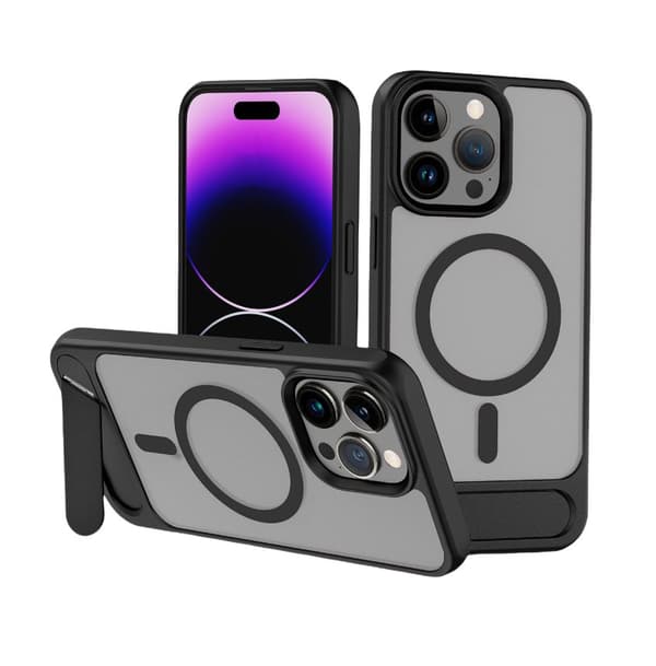 INF Telefoncover med magnetisk stativ til iPhone 15-serien iPhone 15 Pro Max
