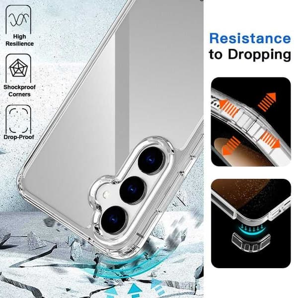 Samsung A05s stødabsorberende blødt cover Simple®