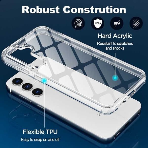 Samsung A05s stødabsorberende blødt cover Simple®