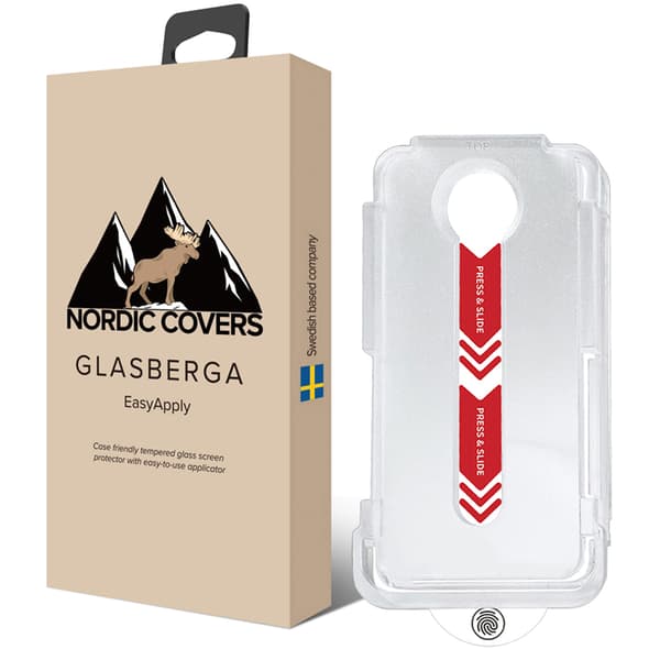 Nordic Covers iPhone 13/iPhone 13 Pro/iPhone 14 Skärmskydd Glasberga EasyApply