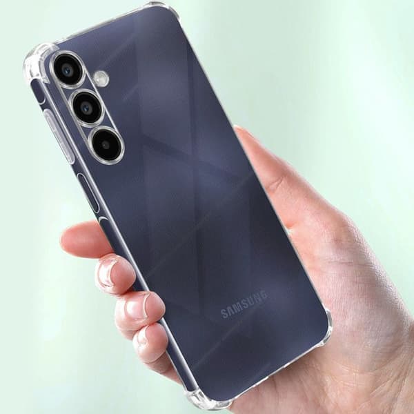 Coque Antichoc - Mayaxess - Samsung Galaxy A25 - Transparent - Semi-rigide - Design léger