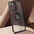 Miniatyrbild 3 av 4: Smartphonefodral - AVIZAR - Motorola Moto G54 - Metallring - Videostöd - Svart