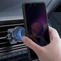 Miniatyrbild 4 av 4: Smartphonefodral - AVIZAR - Motorola Moto G54 - Metallring - Videostöd - Svart