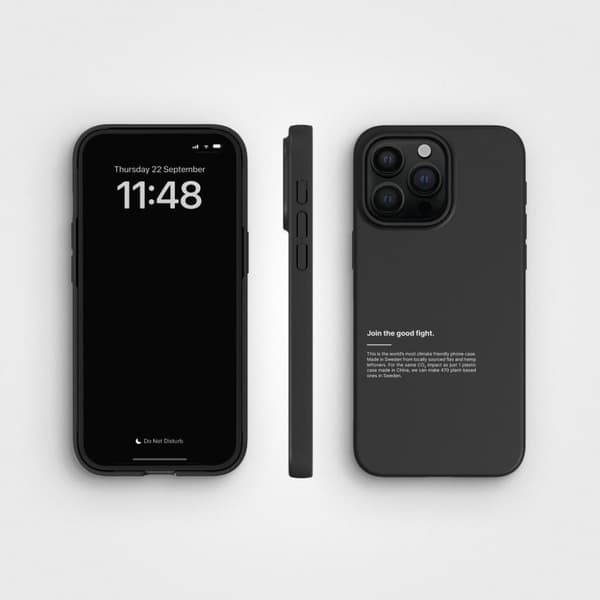 agood company iPhone 15 Pro Max Deksel PLNTPRTCT Svart