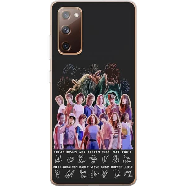 Samsung Galaxy S20 FE Genomskinligt Skal Stranger Things 2024