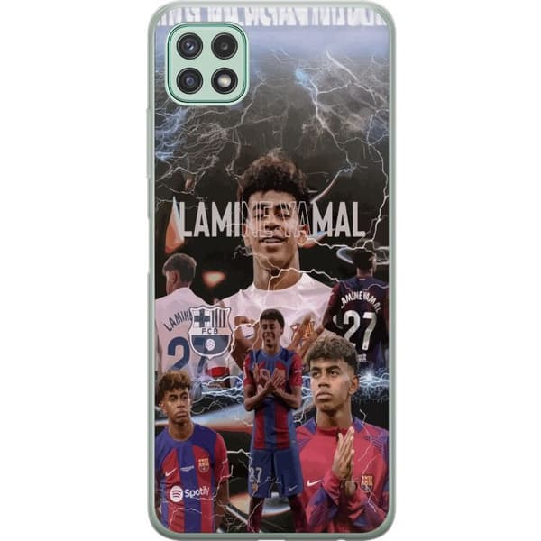 Samsung Galaxy A22 5G Gennemsigtig cover Lamine Yamal