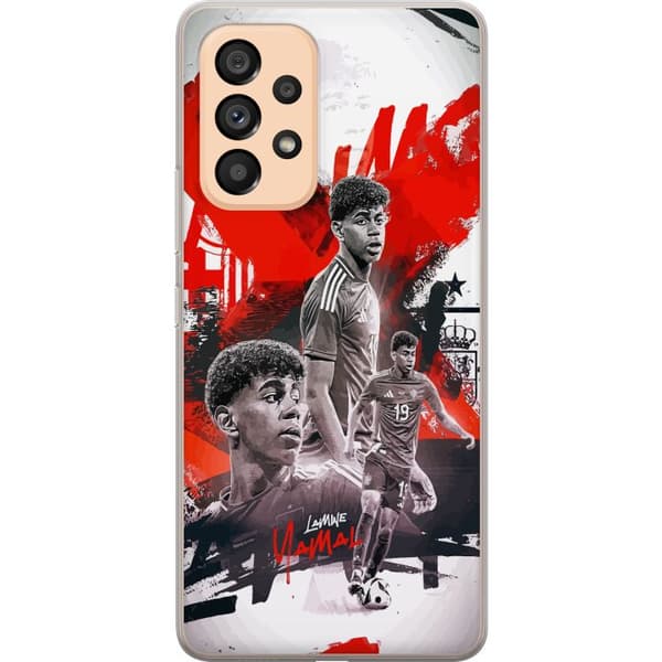 Samsung Galaxy A53 5G Gennemsigtig cover Lamine Yamal