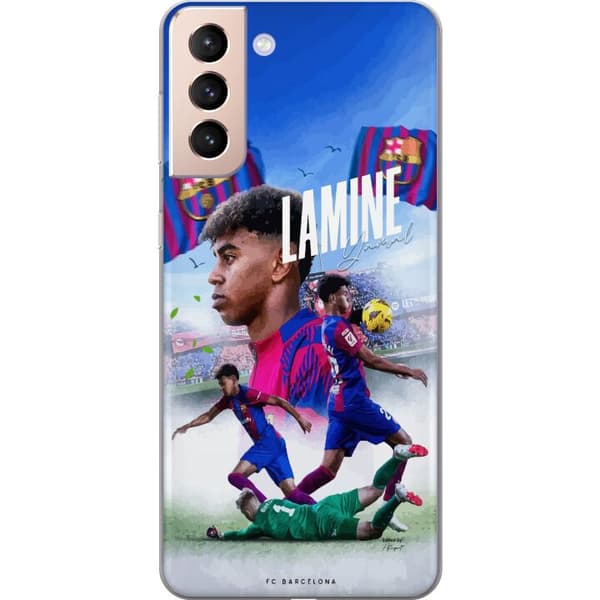 Samsung Galaxy S21 Genomskinligt Skal Lamine Yamal