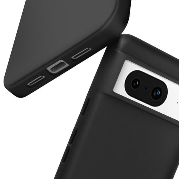 Coque - MAYAXESS - Google Pixel 8 - Mjuk silikon - Svart - Skydd mot repor och stötar