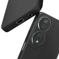 Miniatyrbild 3 av 4: Telefonfodral - MAYAXESS - Honor 90 Smart - Mjuk silikon - Svart - Rep- och stötresistent skydd