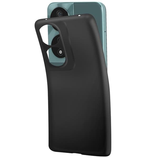 Telefonfodral - MAYAXESS - Honor 90 Smart - Mjuk silikon - Svart - Rep- och stötresistent skydd