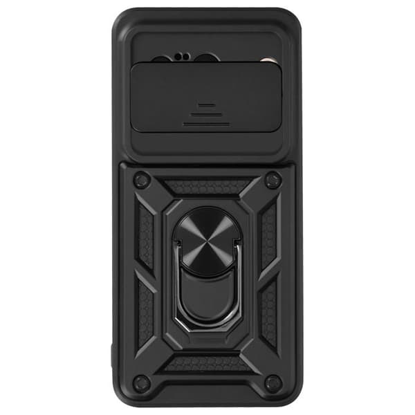 Telefonfodral - MAYAXESS - Google Pixel 8 - Stötdämpande - Fällbar kameraskydd - Ringstöd