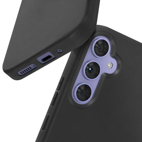 Mobilskal - MAYAXESS - Samsung Galaxy A54 - Mjuk silikon - Svart - Stötabsorberande skydd