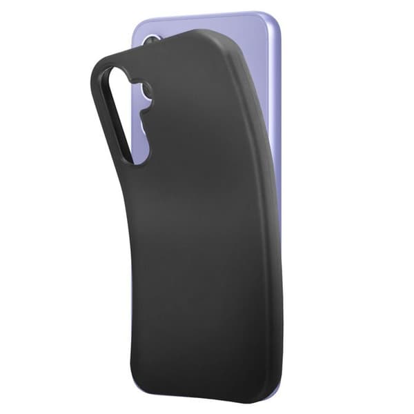 Mobilskal - MAYAXESS - Samsung Galaxy A54 - Mjuk silikon - Svart - Stötabsorberande skydd