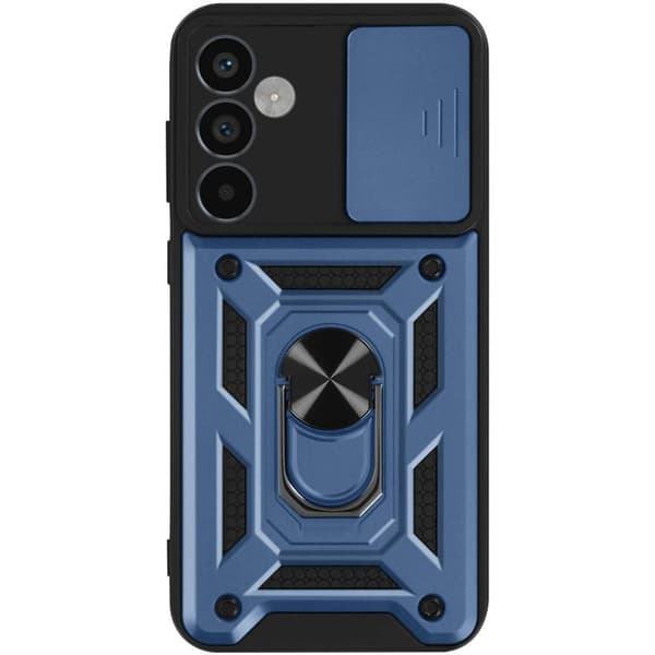 Telefonfodral - Mayaxess - Samsung Galaxy A54 5G - Stötsäker - Magnetiskt stativ - Mörkblå