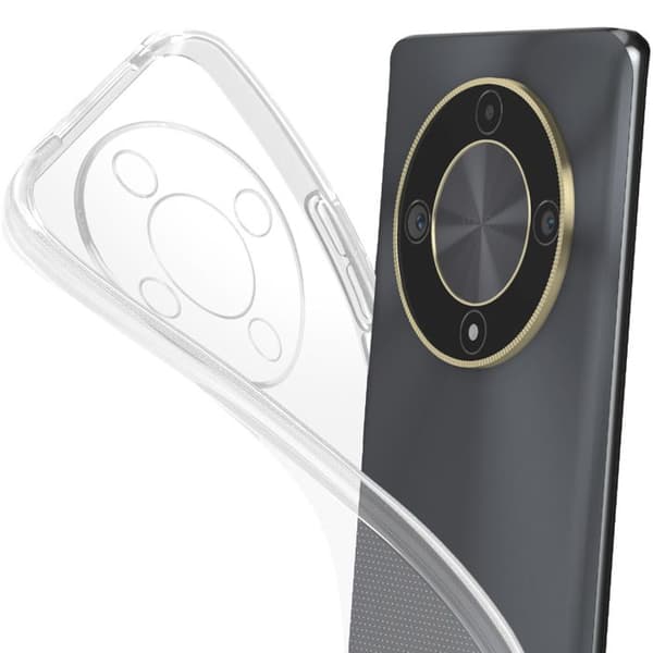 Silikonskal - Mayaxess - Honor Magic 6 Lite - Transparent - Lätt skydd - Modern design