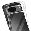 Miniatyrbild 2 av 4: Mjukt silikonfodral för Google Pixel 8 Mayaxess Transparent