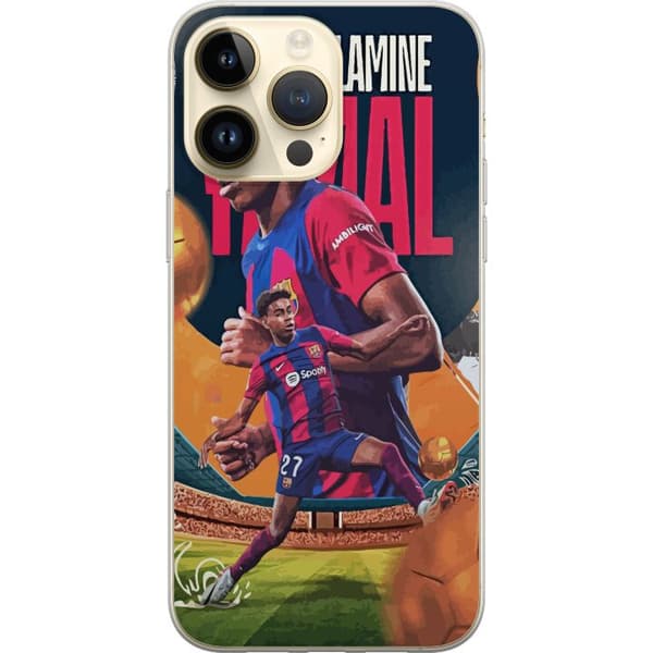 Apple iPhone 15 Pro Max Läpinäkyvä kuori Lamine Yamal - FCB