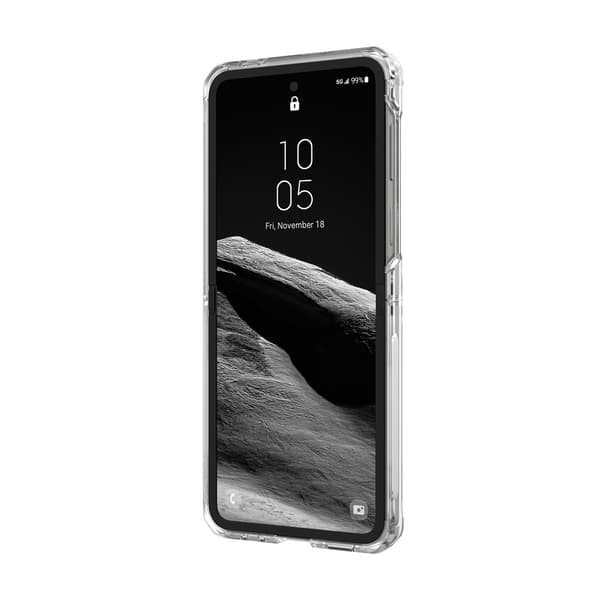 Urban Armor Gear (UAG) Samsung Galaxy Z Flip 6 Deksel Plyo Pro MagSafe Ice/Silver