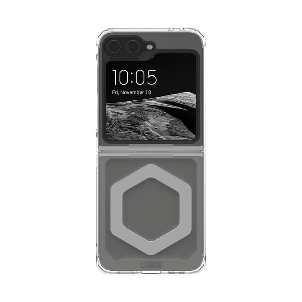 Urban Armor Gear (UAG) Samsung Galaxy Z Flip 6 Deksel Plyo Pro MagSafe Ice/Silver