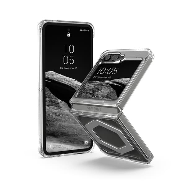 Urban Armor Gear (UAG) Samsung Galaxy Z Flip 6 Deksel Plyo Pro MagSafe Ice/Silver