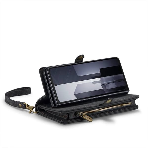 CaseMe mobildeksel 008 5-kort Samsung Galaxy Z Fold 6 - Svart/Grå