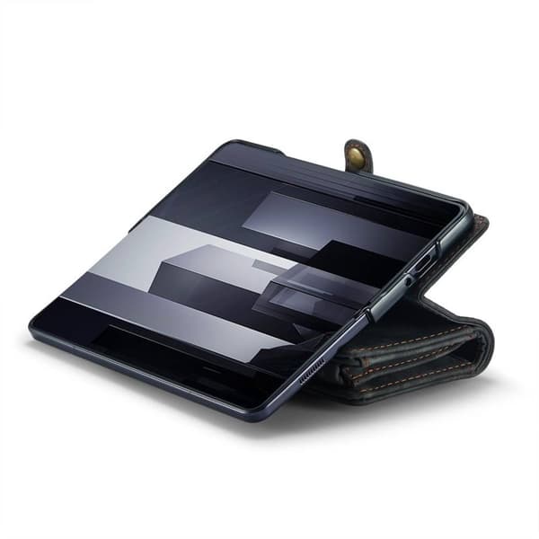 CaseMe mobildeksel 008 5-kort Samsung Galaxy Z Fold 6 - Svart/Grå