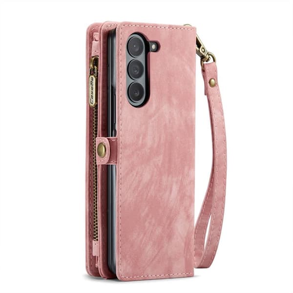 CaseMe mobilcover 008 5-kort Samsung Galaxy Z Fold 6 - Lyserød