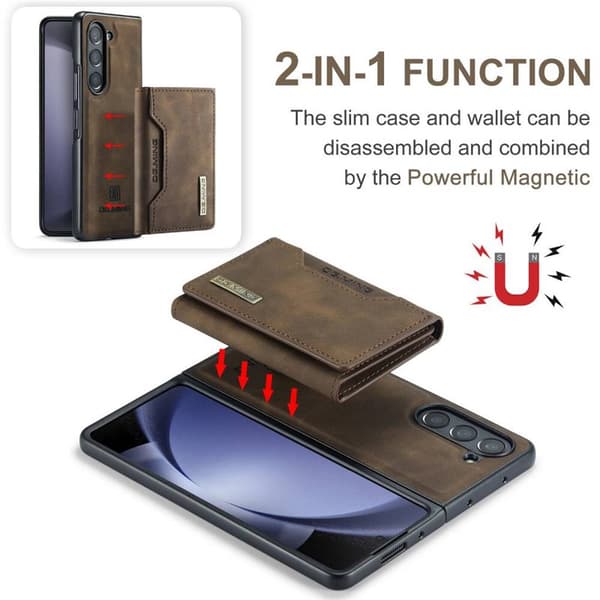 DG-Ming M2 kuori Samsung Galaxy Z Fold 6 - Coffee