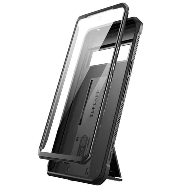 Helt fodral - SUPCASE - Unicorn Beetle Pro - Stötsäker - Stöd för stöd - Google Pixel 8a Black