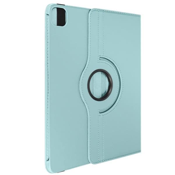 Flipfodral för iPad Air 13 2024 Folio Rotating 360 Stand Stand Turkos