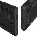 Miniatyrbild 4 av 4: Fodral till Samsung Galaxy S24 Ultra Hybrid Ring Magnetisk Hållare Svart