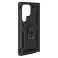 Miniatyrbild 2 av 4: Fodral till Samsung Galaxy S24 Ultra Hybrid Ring Magnetisk Hållare Svart