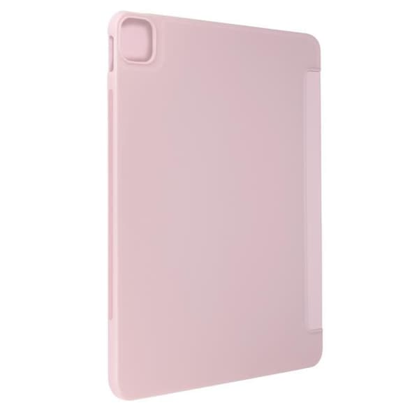 Fodral för iPad Air 13 2024 - AVIZAR - Vikbart flip-stöd i flera positioner - Rosa - Syntet