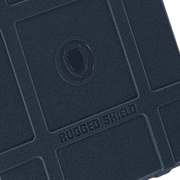 Fodral till Samsung Galaxy Xcover 7 Silikon Stötsäkert präglat mönster midnattsblå