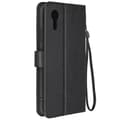 Miniatyrbild 1 av 4: Fodral till Samsung Galaxy Xcover 7 Vintage Design Flip Wallet Black