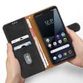 Miniatyrbild 3 av 4: Fodral för Sony Xperia 10 VI - AVIZAR - Portföljskydd - Heltäckande skydd - Kortfack