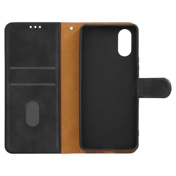 Fodral för Sony Xperia 10 VI - AVIZAR - Portföljskydd - Heltäckande skydd - Kortfack