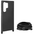 Miniatyrbild 2 av 4: Fodral till Samsung Galaxy S24 Ultra - AVIZAR - Corda - Justerbar sladd - Svart
