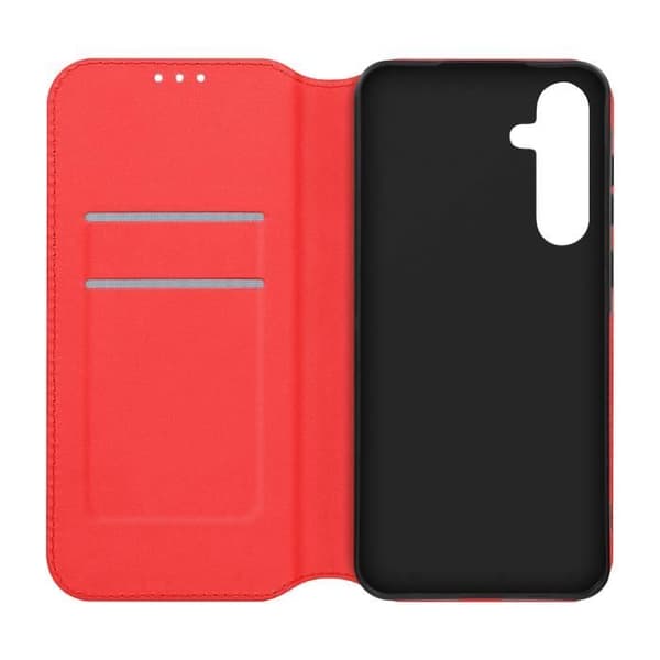 ETUI för Samsung Galaxy A55 5G - AVIZAR - Klädkort och Videostöd - Röd