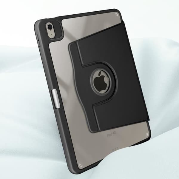 Fodral till iPad Air 13 2024 - AVIZAR - Flip Rotating Stand - Svart