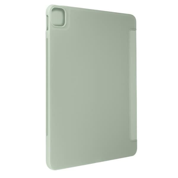 Fodral för iPad Air 13 2024 - AVIZAR - Vikbart flip-stöd i flera positioner - Grön