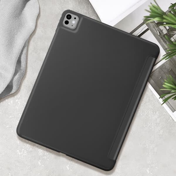Fodral för iPad Pro 13 2024 - AVIZAR - Vikbart Flip Multi-Position Support - Svart