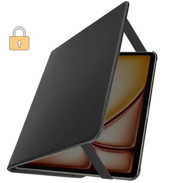 Flip-fodral för iPad Air 13 2024 - AVIZAR - 360 Rotating Folio - Svart