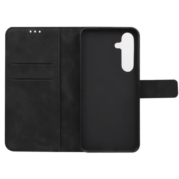 Fodral för Samsung S24 Plus Flip Card/Kassahållare Video Support Svart