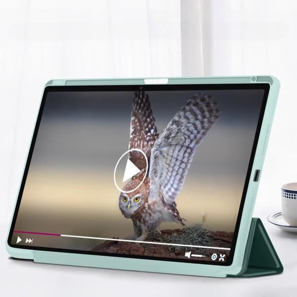 Fodral för iPad Pro 11 2024 - AVIZAR - Videostöd / Tangentbord - Mörkgrön