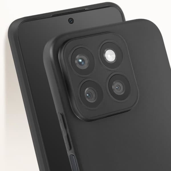 Fodral för Honor X8b - AVIZAR - Silikon - Matt finish - Svart