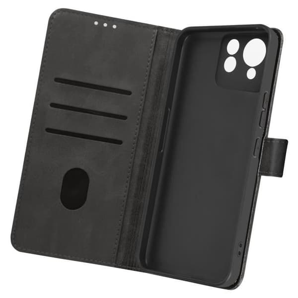 Fodral till Asus Zenfone 11 Ultra Wrist Strap Flip Wallet Stand Black
